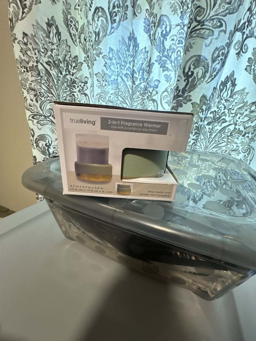 Trueliving 2-in-1 Fragrance Warmer for Candle or Wax Melts
